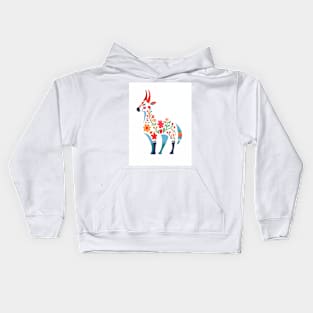 Graceful Sheep - Chinese Zodiac Design Kids Hoodie